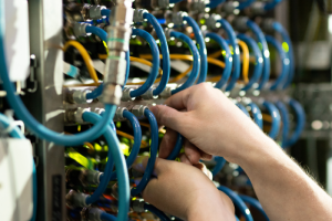 Infraestructura de redes y cámaras de seguridad
